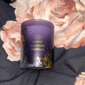 Victoria’s Secret Night Glowing Vanilla candle NEW